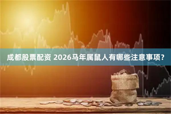 成都股票配资 2026马年属鼠人有哪些注意事项？